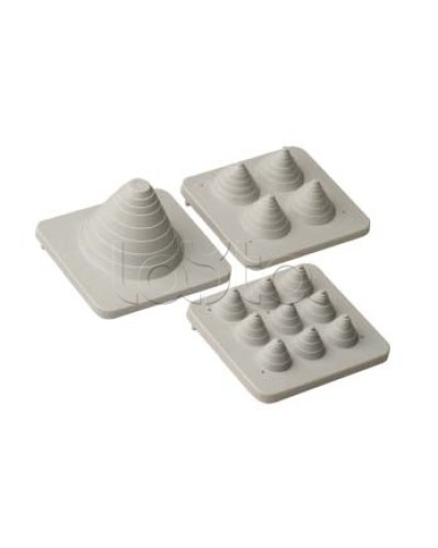 Ввод кабельныймембранный 4х21мм 4 отверстий диаметр 47мм (20 шт/уп) DKC R5MP01 в Уссурийске Аксессуары для стоек и шкафов Pintop.ru