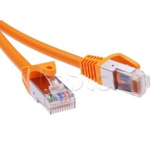 Патч-корд экранированный CAT6A F/UTP 4х2, LSZH, оранжевый, 5м DKC RN6AFU4550OR