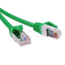 Патч-корд экранированный CAT6 F/UTP 4х2, LSZH, зелёный, 1м DKC RN6FU4510GN