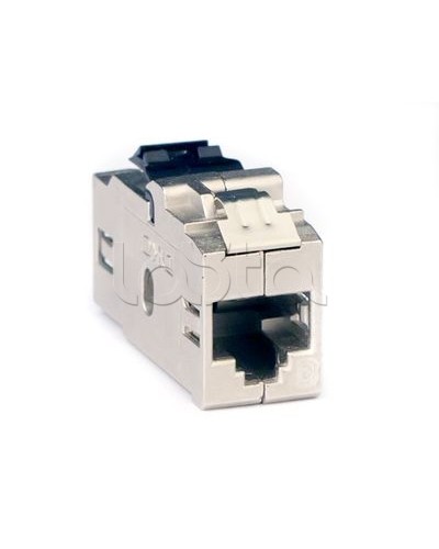 Модуль Keystone RJ45 CAT6 проходной экранированный, серебристый DKC RNK6FESL в Уссурийске Модули Keystone Pintop.ru