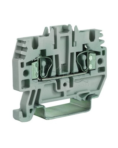 Зажим серый 6 кв.мм DKC ZHM320GR в Уссурийске Держатели, клипсы, скобы Pintop.ru