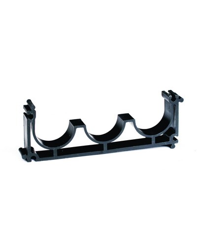 Держатель расстояния тройной (кластер) для двустенных труб д.63 мм DKC 025063 в Уссурийске Держатели, клипсы, скобы Pintop.ru