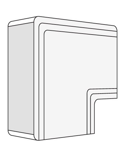 Угол плоский 40x40 NPAN DKC 01738 в Уссурийске Аксессуары для кабель-канала Pintop.ru