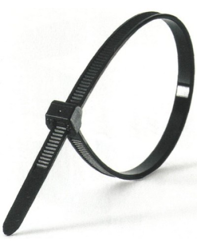 Хомут-стяжка нейлоновый, стандартный P6.6 3.6x200 чёрный DKC 25314 (100 шт/уп) в Уссурийске Стяжки-хомуты Pintop.ru