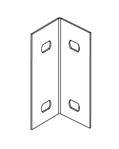 Уголок опорный FR TC/RRC/RRD/RRS на H 50 DKC 30199 в Уссурийске Аксессуары для лотков Pintop.ru
