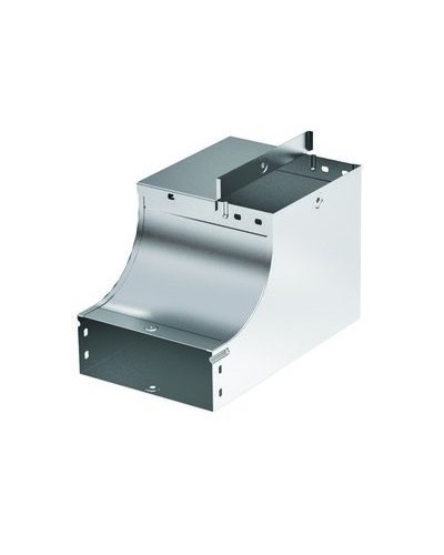 Угол CSSS 90 вертикальный внутр. переходник лев. осн. 400 H50 в комплекте с крепежными элементами и соединител в Уссурийске Аксессуары для лотков Pintop.ru