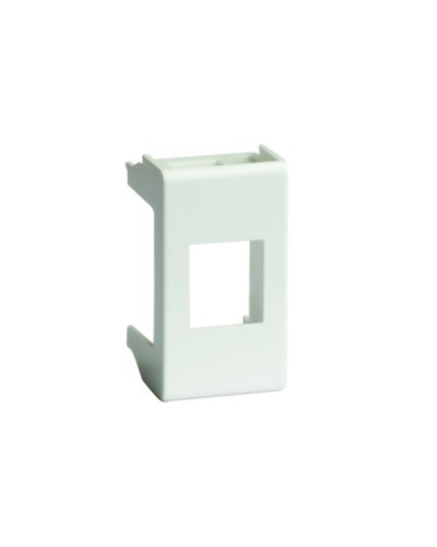 Адаптер для keystone, VIVA, 1 мод, цвет серый DKC 45107 в Уссурийске Аксессуары для стоек и шкафов Pintop.ru