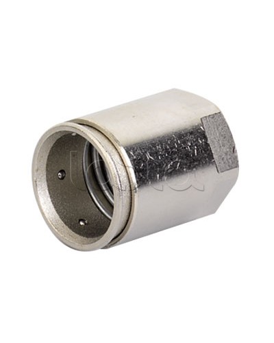 Муфта труба-коробка с внутренней резьбой, ф20мм, IP66/IP67, М20х1,5, никелированная латунь DKC (6112-A20) в Уссурийске Повороты, муфты, тройники Pintop.ru