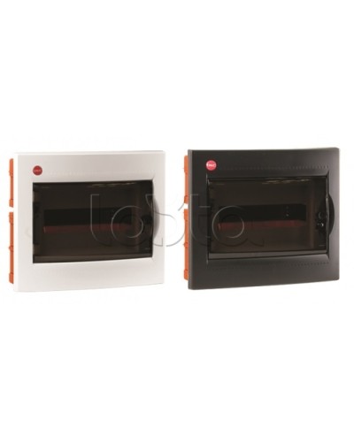 Щиток встраив.с двер.12мод.,IP41,бел., с клем.блок.1х87512 и замком DKC (81912) в Уссурийске Распределительные коробки Pintop.ru