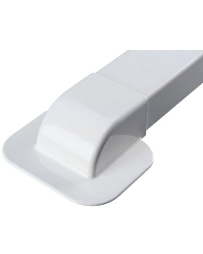 Ввод в стену под углом 90 град. для короба 90х40 мм DKC AIR90408 в Уссурийске Аксессуары для стоек и шкафов Pintop.ru