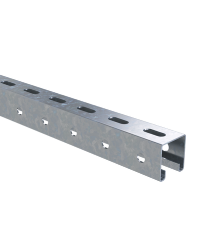 С-образный профиль 41х41, L500, толщ.1,5 мм горячеоцинкованный DKC BPL4105HDZ в Уссурийске Аксессуары для лотков Pintop.ru