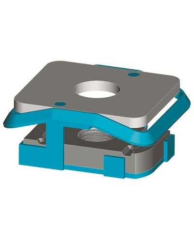 Гайка М8, монтажная, для крепления монтажных аксессуаров, оцинкованная сталь DKC (CM340800) в Уссурийске Аксессуары для лотков Pintop.ru