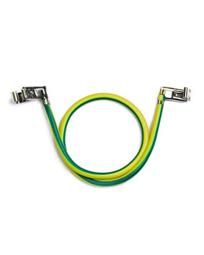 Провод заземления с клеммами для соединения основания и крышки короба, 300 мм DKC (E0001BC) в Уссурийске Аксессуары для кабель-канала Pintop.ru