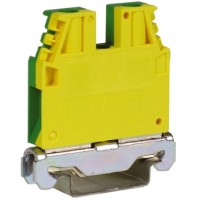 TEC.6/O, зажим для заземления желт.зелен 6 кв.мм DKC (ZTO120)