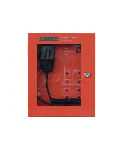 Станция микрофонная настенная DSPPA PAVA-8009 в Уссурийске Система оповещения и трансляции Dsppa Pintop.ru