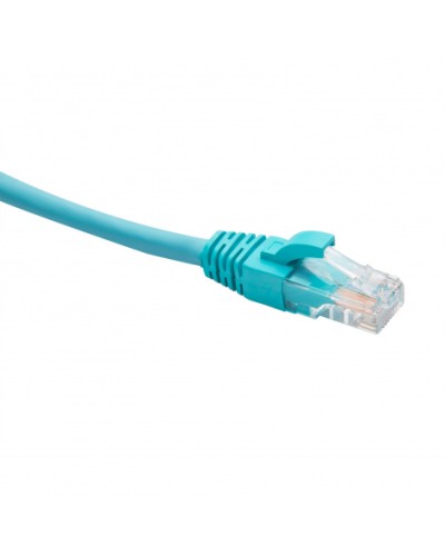 Шнур коммутационный U/UTP категория 5e LSZH нг(А)-HF 0,5 м, бирюзовый Datarex DR-181605 в Уссурийске Патчкорды (медные) Pintop.ru
