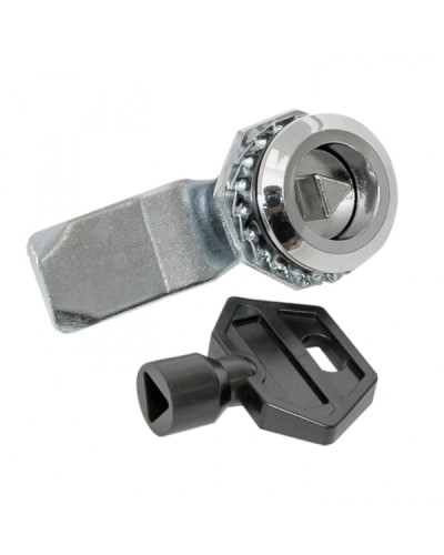 Замок металлический треугольник 22-20/46 IP54 EKF PROxima EKF (22-20/46-ip54) EKF (22-20/46-ip54) в Уссурийске Аксессуары для стоек и шкафов Pintop.ru