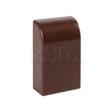 Заглушка (40х16) (4 шт) темное дерево EKF-Plast (ecd-40-16x4)