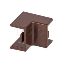 Угол внутренний (15х10) (4 шт) темное дерево EKF-Plast (ibd-15-10x4)