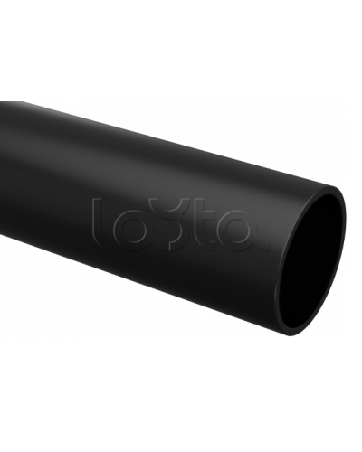 Труба гладкая ПВХ жесткая d20 мм (3 м) (156 м/уп) черная EKF-Plast (trg-20b-3m) в Уссурийске Гладкая труба Pintop.ru