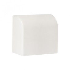 Заглушка (40х25) (4 шт) белая EKF-Plast (ecw-40-25x4)