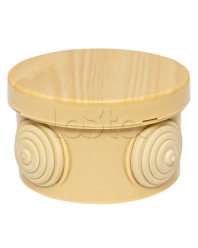 Коробка распред. КМР-040-038 с крышкой (65х40) 4 мембранных ввода светлое дерево IP54 EKF (plc-kmr-040-038-s) в Уссурийске Распределительные коробки Pintop.ru