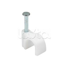 Скоба крепежная круглая (7мм.) (50шт.) EKF PROxima (plcn-sr-7)