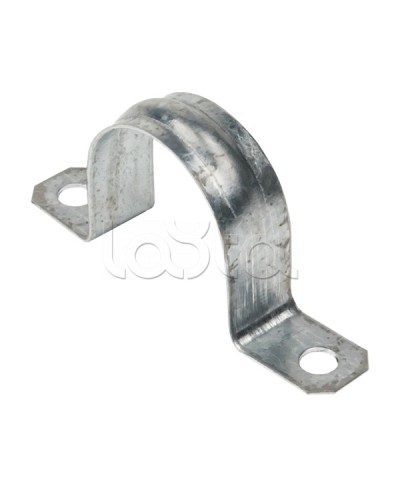 Скоба металлическая двухлапковая d31-32 мм (50 шт) EKF PROxima (sm-2-31-32) в Уссурийске Держатели, клипсы, скобы Pintop.ru