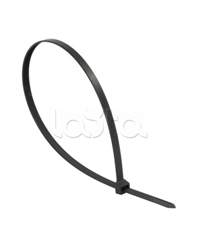 Хомут P6.6 стандартный (ч), 7.6x400 (100шт) FlexLock PROxima EKF (plc-fl-ctsb-7.6x400) в Уссурийске Стяжки-хомуты Pintop.ru