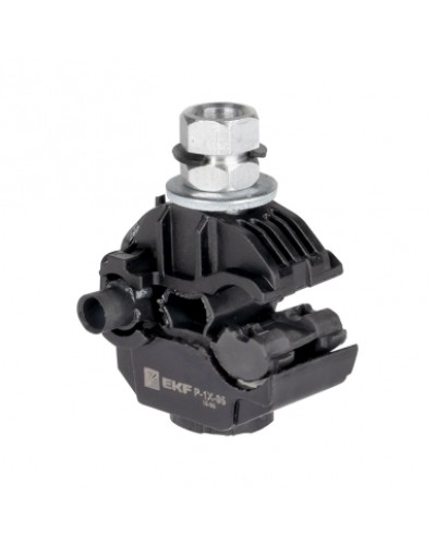 Зажим прокалывающий ответвительный P1X-95 16-95 мм2 / 1,5-10 мм2 EKF PROxima (p-1x-95) в Уссурийске Держатели, клипсы, скобы Pintop.ru