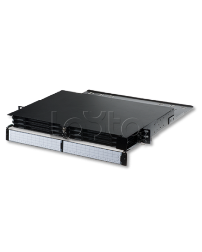 Оптическая панель серии HD 47M-30, 19 1U кассетная, 6 кассет, черный Eurolan (47M-30-00-01BL) в Уссурийске Кросс оптический Pintop.ru