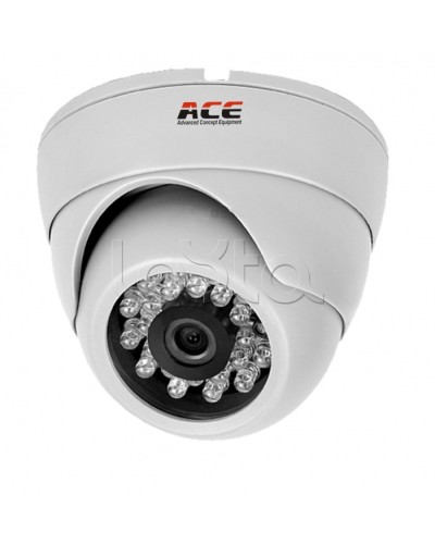 Камера видеонаблюдения купольная EverFocus ACE-IAB20 в Уссурийске Аналоговые камеры Pintop.ru