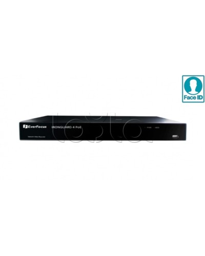 IP-видеорегистратор 16-ти канальный EverFocus IRONGUARD 16 PoE в Уссурийске IP Видеорегистраторы Pintop.ru