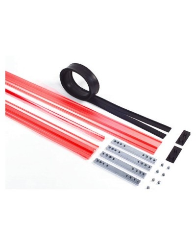 Faac 105402 - Комплект: 2 боковых и 1 зажимной профили Faac 105402 в Уссурийске Запчасти для шлагбаумов и автоматики Pintop.ru