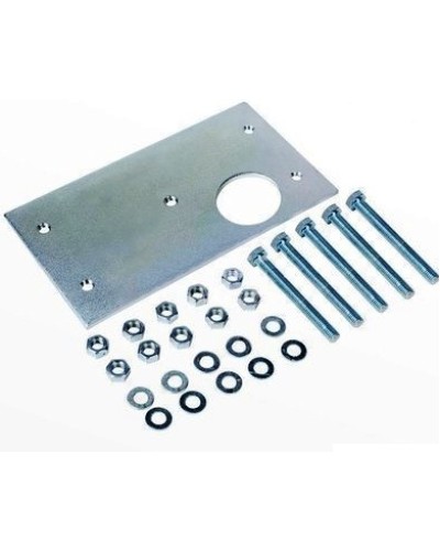 Пластина монтажная с анкерами для приводов 746, 844 серий Faac 737816 в Уссурийске Запчасти для шлагбаумов и автоматики Pintop.ru