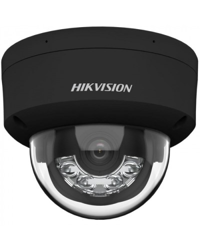 IP-камера видеонаблюдения купольная Hikvision DS-2CD2123G2-LIS2U(2.8mm)(BLACK) в Уссурийске IP-камеры Pintop.ru