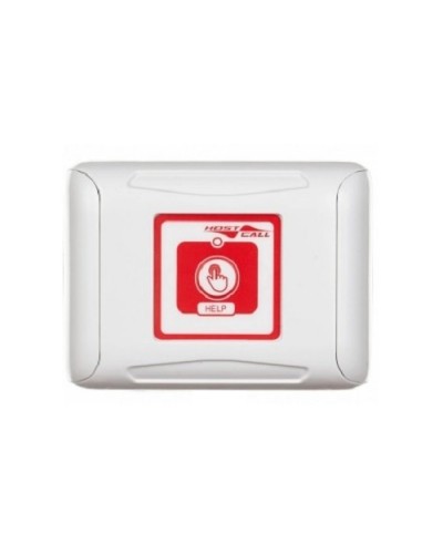 Влагозащищенная радиокнопка вызова Hostcall MP-411W2 в Уссурийске Система оповещения и трансляции Hostcall Pintop.ru