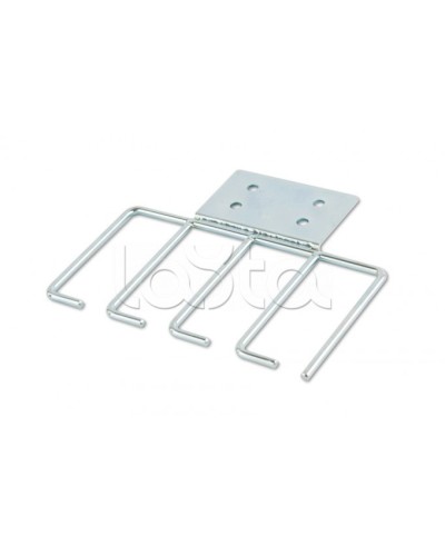 Кабельная гребенка Hyperline (CMW-4U-CMB) в Уссурийске Аксессуары для стоек и шкафов Pintop.ru