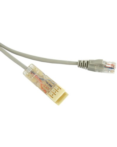 Патч-корд 110 тип-RJ45, 2 пары, Ethernet, LSZH, 3 м серый Hyperline PC-110-RJ45-2P-CX-3M-LSZH-GY в Уссурийске Патчкорды (медные) Pintop.ru