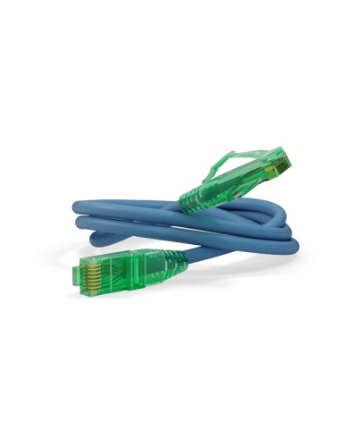 Патч-корд Hyperline PC-LPM-UTP-RJ45-RJ45-C6a-1M-LSZH-BL в Уссурийске Патчкорды (медные) Pintop.ru