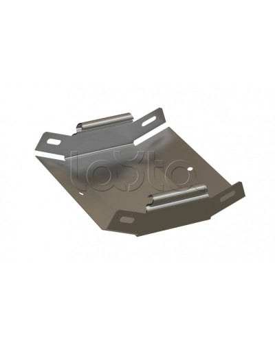 Угол 45° вертикальный внутренний Hyperline RST-VIA45-500-50-0,8-SZ в Уссурийске Аксессуары для лотков Pintop.ru