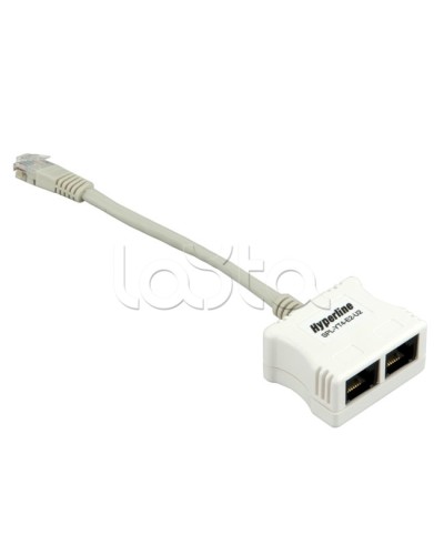 Разветвитель RJ-45 Hyperline SPL-YT4-E2-U2 в Уссурийске Патч-корды и пигтейлы Pintop.ru