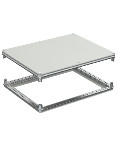FORMAT Крыша и основание (под фланец) 800х1000мм IEK (FO-00-KOF-080-100) в Уссурийске Аксессуары для стоек и шкафов Pintop.ru