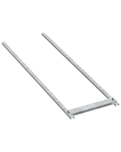 FORMAT Панель нижняя наборная в шкаф 400х800мм IEK (FO-00-PLT-040-080) в Уссурийске Аксессуары для стоек и шкафов Pintop.ru