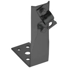 Держатель проводника круглого 6-10мм винтовой угловой h=150мм оцинкованная сталь TD IEK (ZDP87-13-1-16-150)