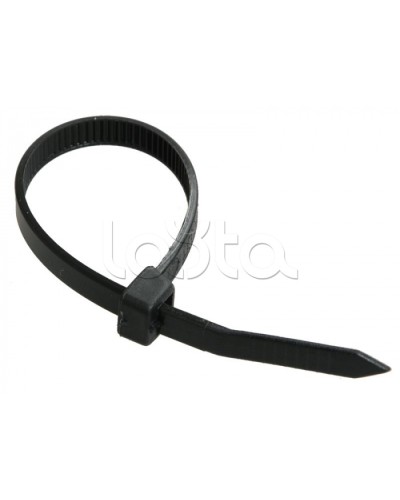 Хомут кабельный нейлон черный 4,8х200 мм IEK (UHH32-D048-200-100) в Уссурийске Стяжки-хомуты Pintop.ru