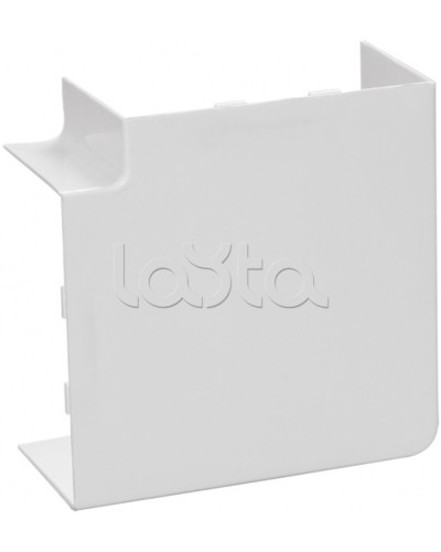 Поворот на 90° КМП 40x16 IEK CKMP10D-P-040-016-K01 в Уссурийске Аксессуары для кабель-канала Pintop.ru