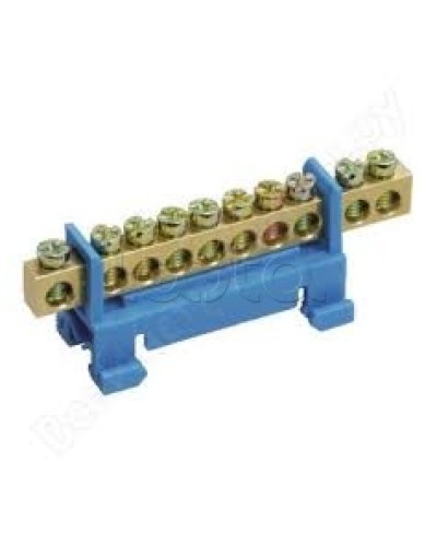 Шина нулевая с DIN-изолятором типа «Стойка» ШНИ-6х9-14-С-С IEK YNN10-69-14P-K07 в Уссурийске Клеммные колодки Pintop.ru