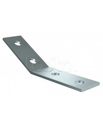 Уголок крепежный наклонный 30град для STRUT-профиля HDZ IEK (CLM50D-UNS-030-40-HDZ) в Уссурийске Аксессуары для лотков Pintop.ru