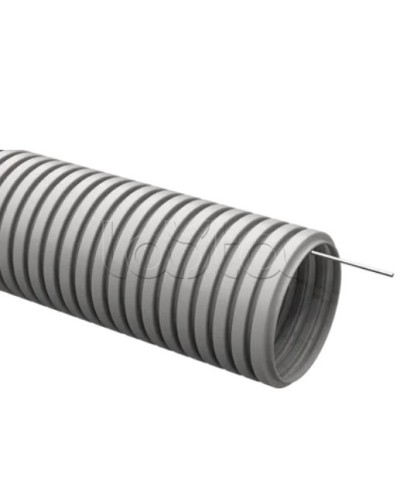 Труба гофр. ПВХ d=20 с зондом (100м) GENERICA IEK (CTG20-20-K41-100-G) в Уссурийске Труба гофрированная Pintop.ru